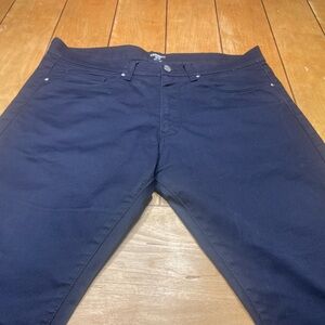 Carhartt WIP Vicious Slim Fit Pants Size 34x32 Color Dark Navy Twill Work Pant